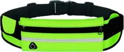 Спортивна сумка для бігу на пояс Xiamen RanBag 20х10х2 см Зелений (PH050304)