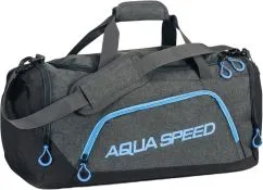 Сумка спортивная Aqua Speed DUFFEL BAG 6729 48x25x29 см Серо-синяя (5908217667298)
