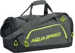 Сумка спортивна Aqua Speed DUFFEL BAG 6732 55x26x30 cм Сіро-зелений (5908217667328)