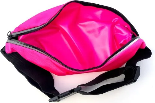 Спортивная сумка-пояс для бега UFT SW02 Pink - фото №2