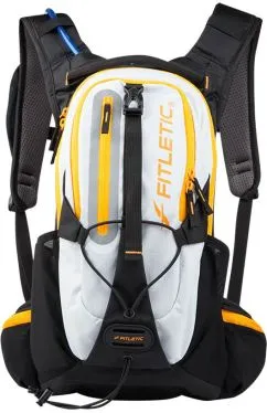 Рюкзак Fitletic Journey Backpack Hydration System Черный/белый/оранжевый (JRNBL-03)
