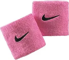 Напульсники Nike Swoosh Wristbands 2 PK Pink Gaze/Oil Grey OSFM (887791333179)