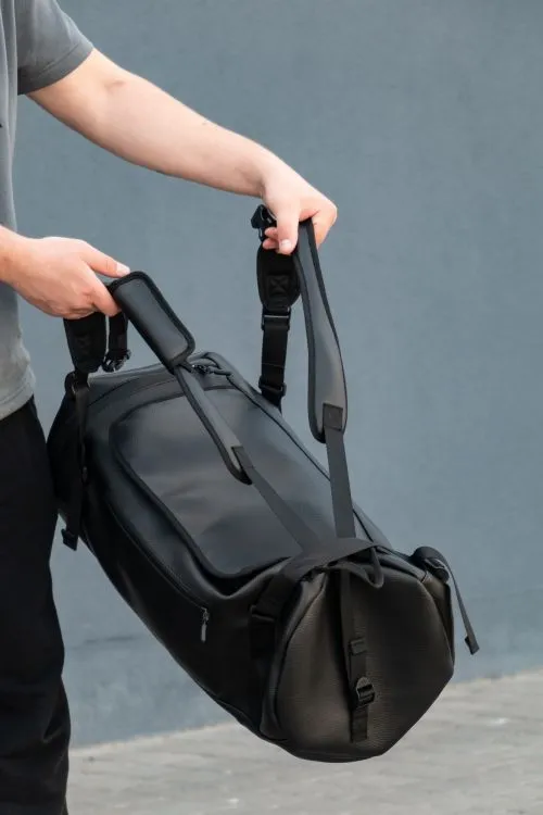 Сумка-рюкзак SG Hold Bag черная текстурная (387242037) - фото №5