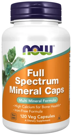 Вітаміни NOW Full Spectrum Mineral Caps 120 капсул (733739015440)