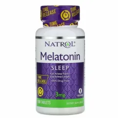 Витамины Natrol Melatonin 3 мг T/R 100 таблеток (047469004583)