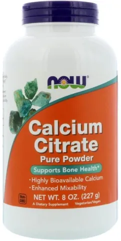 Мінерали Now Foods Calcium Citrate 227 г (733739012401)