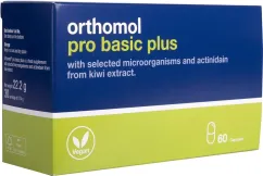 Вітаміни та мінерали Orthomol Pro Basic Plus new для оптимізації травлення і роботи шлунка (4260022694588)