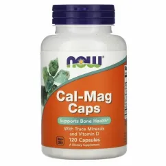 Минеральный комплекс Now Foods Cal-Mag 120 капсул (733739012654)