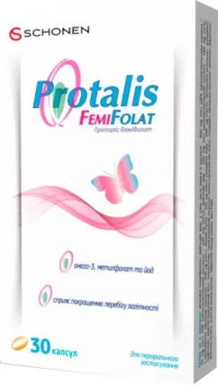 Вітаміни Проталіс FemiFolat для жінок 30 капсул (000001237)
