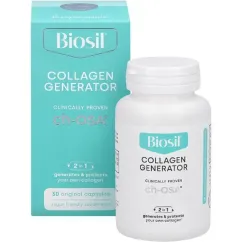 Активатор коллагена Natural Factors BioSil Collagen Generator 30 вегетарианских капсул (5425010391828)