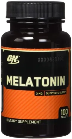 Вітаміни Optimum Nutrition Melatonin 100 таблеток (748927020076)