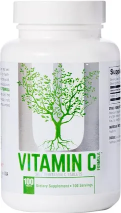 Вітаміни Universal Nutrition Vitamin C-500 100 таблеток (039442047120)