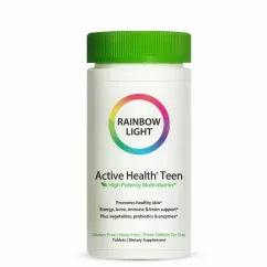 Мультивитамины Rainbow Light для подростков и взрослых для умственной деятельности и концентрации внимания 90 минитаблеток (21888202515)