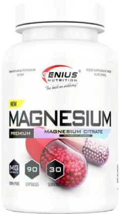 Минералы Genius Nutrition Magnesium 90 капсул (5402367929621)