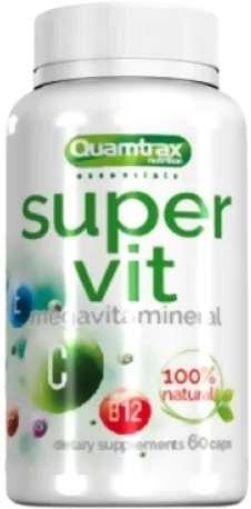 Вітамінно-мінеральний комплекс Quamtrax Super Vit 120 капсул (8436046973121)
