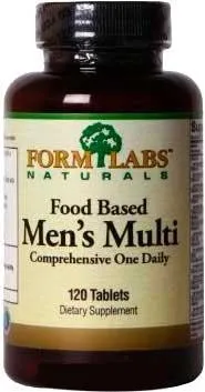 Вітаміни Form Labs Naturals Food Based Men's Multi 120 таблеток (871230003846)