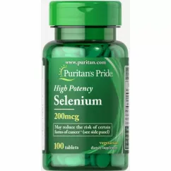 Вітаміни Puritan's Pride Selenium 100 таблеток (074312132018)