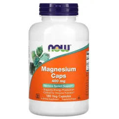 Комплекс з магнієм Magnesium Caps Now Foods 180 капсул (1441429826)