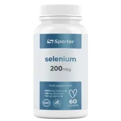Витаминно-минеральный комплекс Sporter Selenium 200 mcg+vit. ACE 60 таблеток (4820249720820)