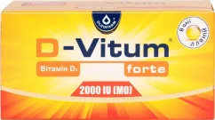Витамины Oleofarm D-Vitum Forte 2000 60 шт. (5904960017083)