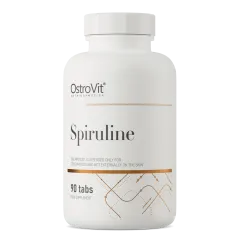 Вітаміни та мінерали OstroVit Spiruline 90 таблеток (5902232619331)