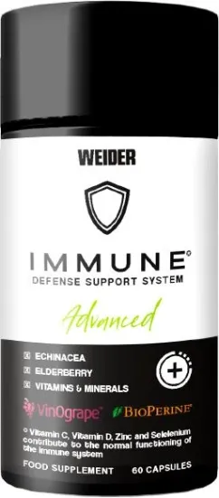 Вітаміни Weider Immune Advanced 60 капсул (4044782323304)