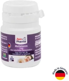 Мелатонін ZeinPharma 1 мг, 50 капсул (ZP-12883)