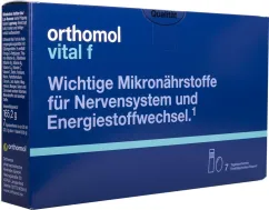 Витамины и минералы Orthomol Vital F питьевой (для женщин) 7 дней (1319672)