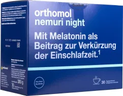 Вітаміни та мінерали Orthomol Nemuri (для здорового сну) 30 днів (11349616)