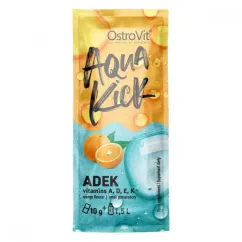Витамины и минералы OstroVit Aqua Kick ADEK 10 г апельсин (5903246225761)
