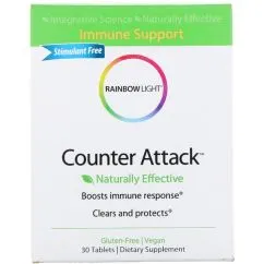 Витамины Rainbow Light иммунная поддержка Counter Attack 30 таблеток (21888116010)