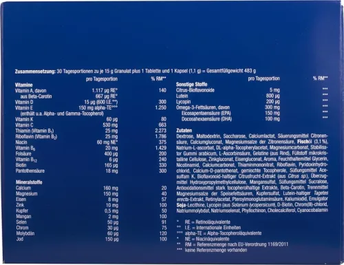 Вітаміни та мінерали Orthomol Vital F гран. (для жінок) 30 днів (1319643) - фото №3