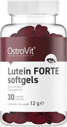 Витамины и минералы OstroVit Lutein FORTE 30 желатиновых капсул (5903246224078)