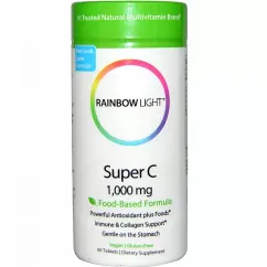 Вітаміни Rainbow Light C Super C 60 таблеток (21888103119)