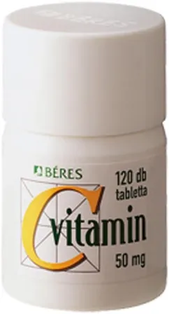 Вітаміни Береш Фарма Вітамін C 50 120 таблеток (5997207713336)