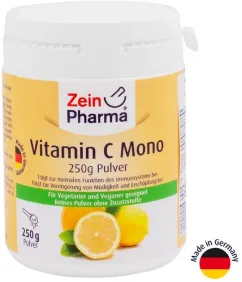 Вітамін C ZeinPharma монопорошок, 250 г (ZP-12586)