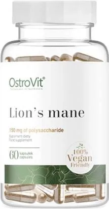 Вітаміни та мінерали OstroVit Lion's Mane 60 капсул (5903933902012)