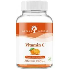 Вітаміни Apnas Natural С 250 мг №30 пастилки (641528005889)