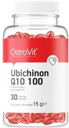 Вітаміни та мінерали OstroVit Ubichinon Q10 100 60 капсул (5902232613742)