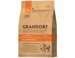 Grandorf Junior Lamb&Turkey 1 kg сухий корм для собак