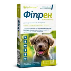 Противоразитарное средство Бровафарма Фипрен для мелких пород собак уп. (0,5 мл*4 шт) (000015303)