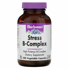 Вітаміни Bluebonnet Nutrition Stress B-Complex 100 гелевих капсул (743715004245)