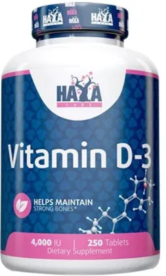 Витамины Haya Labs Vitamin D-3/4000 IU 250 таблеток (858047007748)