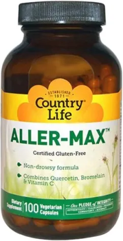 Вітамінно-мінеральний комплекс Country Life Aller-Max 100 капсул (015794016106)
