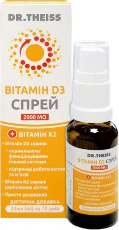 Вітамін D3 Dr. Theiss спрей (4016369691519)