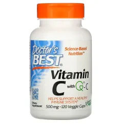 Вітаміни Doctor's Best  вітамін С 500 мг 120 гелевих капсул (753950002562)