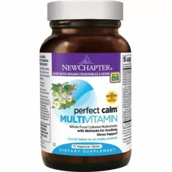 Мультивитамины успокаивающие New Chapter Perfect Calm 72 таблетки (727783003379)