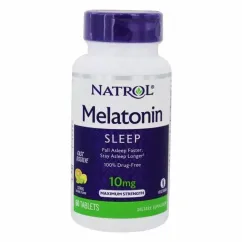 Вітаміни Natrol Melatonin 10 мг 60 таблеток (047469062118)