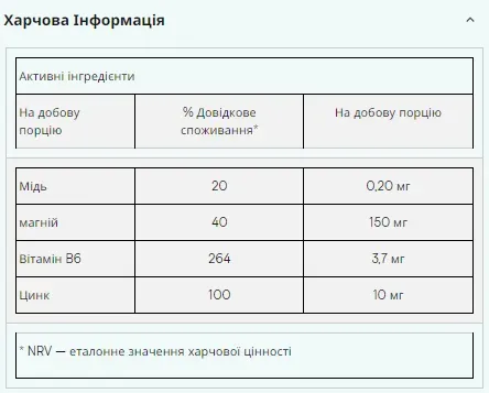 Вітаміни та мінерали MYPROTEIN Zinc and Magnesium 800 мг, 90 капсул (5055534304563) - фото №2