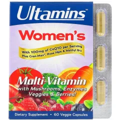 Мультивітаміни Ultamins для жінок старше 50 років 60 капсул (ULM-01273)